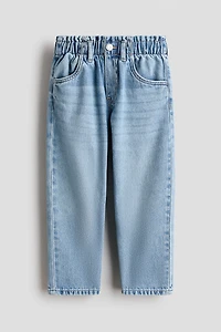 Relaxed Paper Bag Jeans