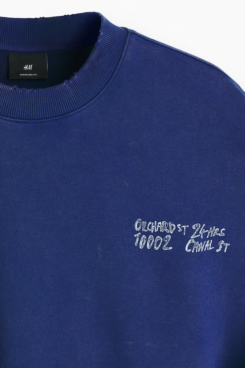 Chandail imprimé grande taille