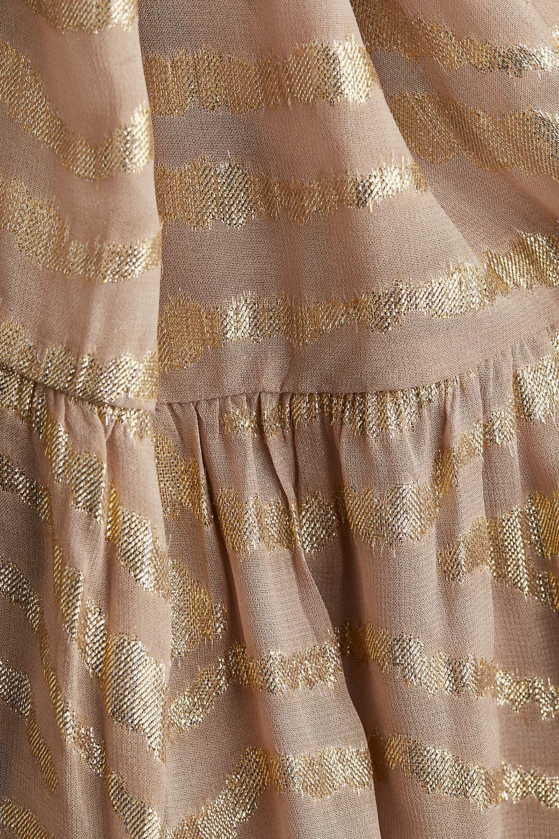 Jacquard-Weave Dress