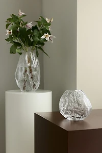 Small Textured Glass Vase