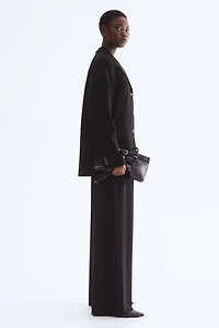 Rhinestone-Embellished Jersey Pants