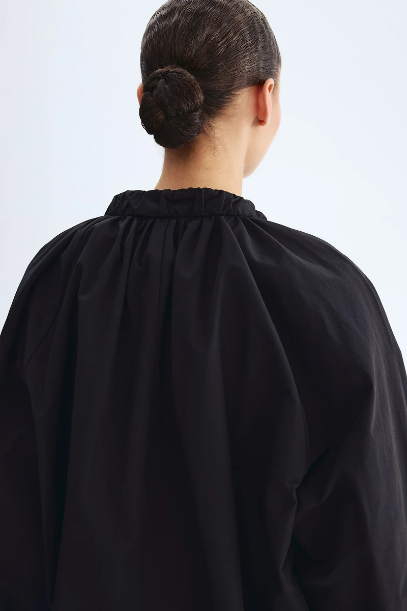 Gathered Bomber Jacket