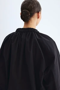 Gathered Bomber Jacket