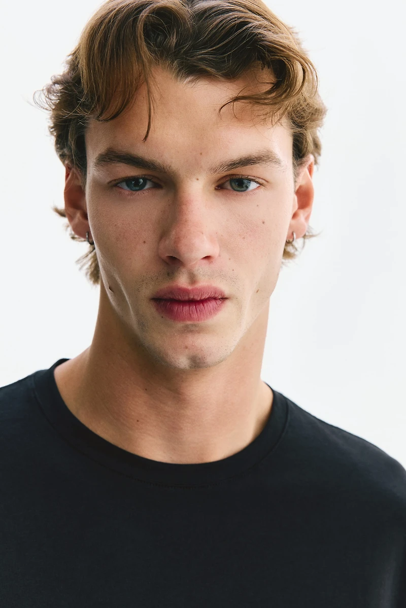 T-shirt classique en coton pima