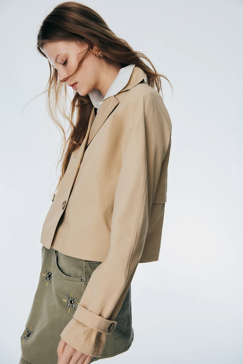 Short Trench Coat