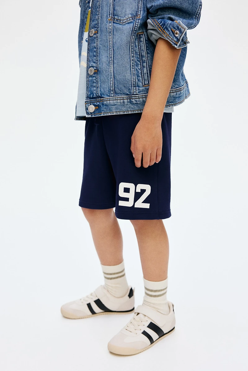 Printed Sweatshorts
