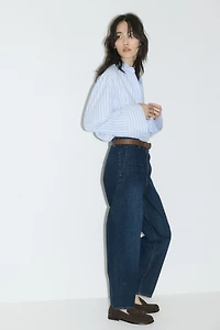 Barrel High Ankle Jeans