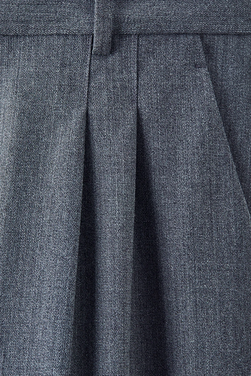 Pantalon d'habit en laine mélangée