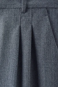 Pantalon d'habit en laine mélangée