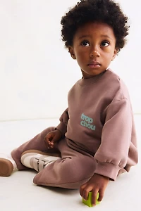 Ensemble 2 pièces en molleton de coton