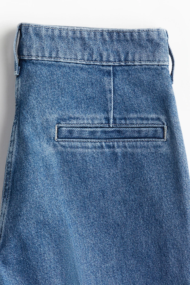 Jean droit taille basse