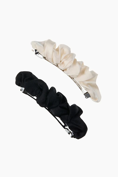 2-Pack Silk Hair Clips