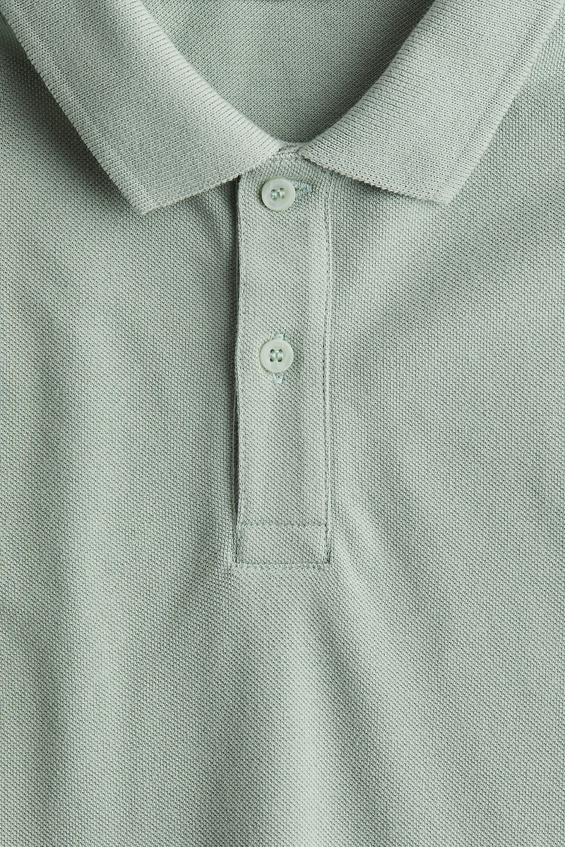 Cotton Pique Polo Shirt