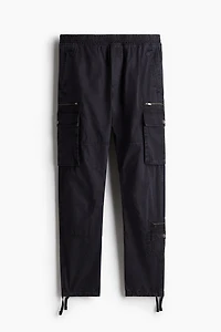 Regular Fit Twill Cargo Pants
