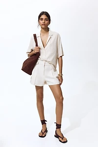 Dress Shorts with Belt