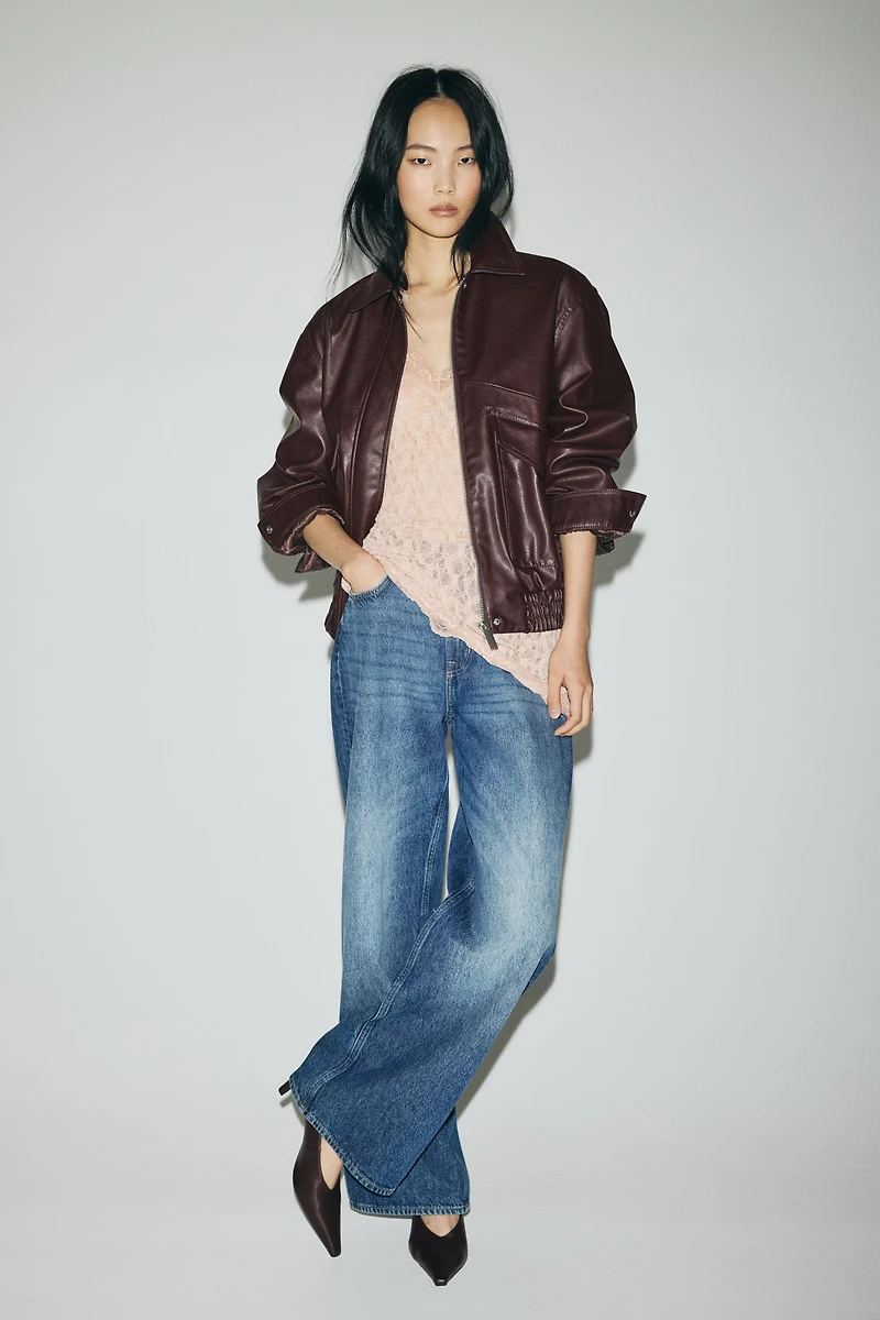 Lace-Trimmed Camisole Top