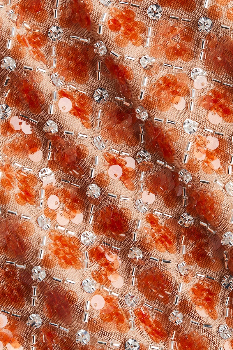 Embellished Mini Skirt