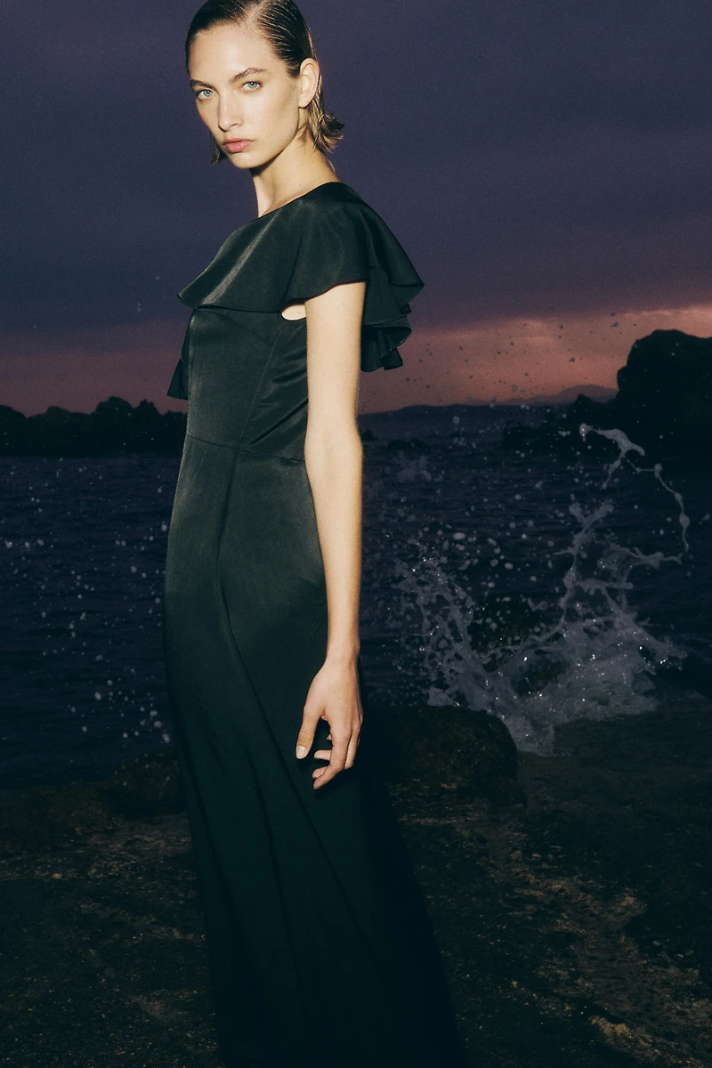 Flounced Dress