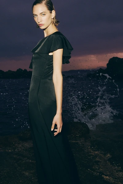 Robe à volant
