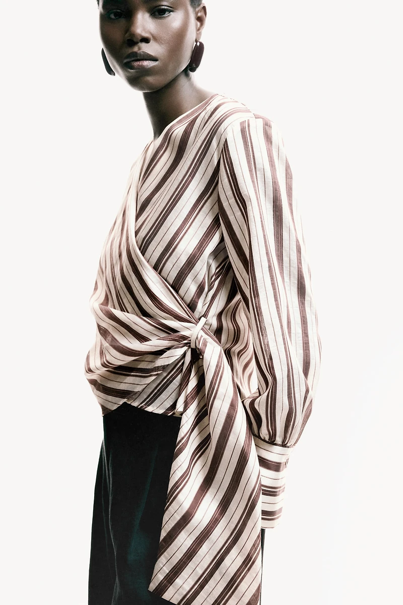 Wrap Blouse