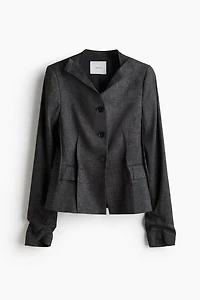 Wool-Blend Blazer