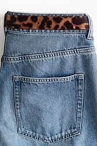 Wide High Waist Culotte Jeans