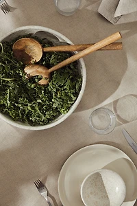 Couverts à salade en bois