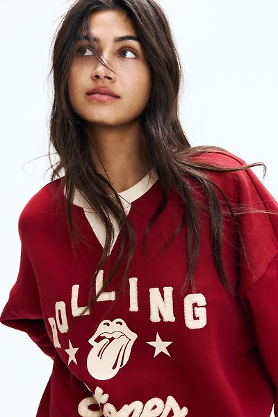 Sweatshirt with Motif