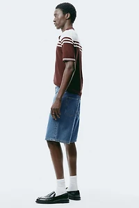 Short décontracté en denim