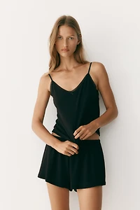 Cotton Pointelle Pajamas