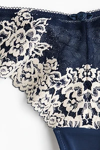 2-Pack Lace Brazilian Briefs