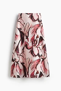 Flared Maxi Skirt