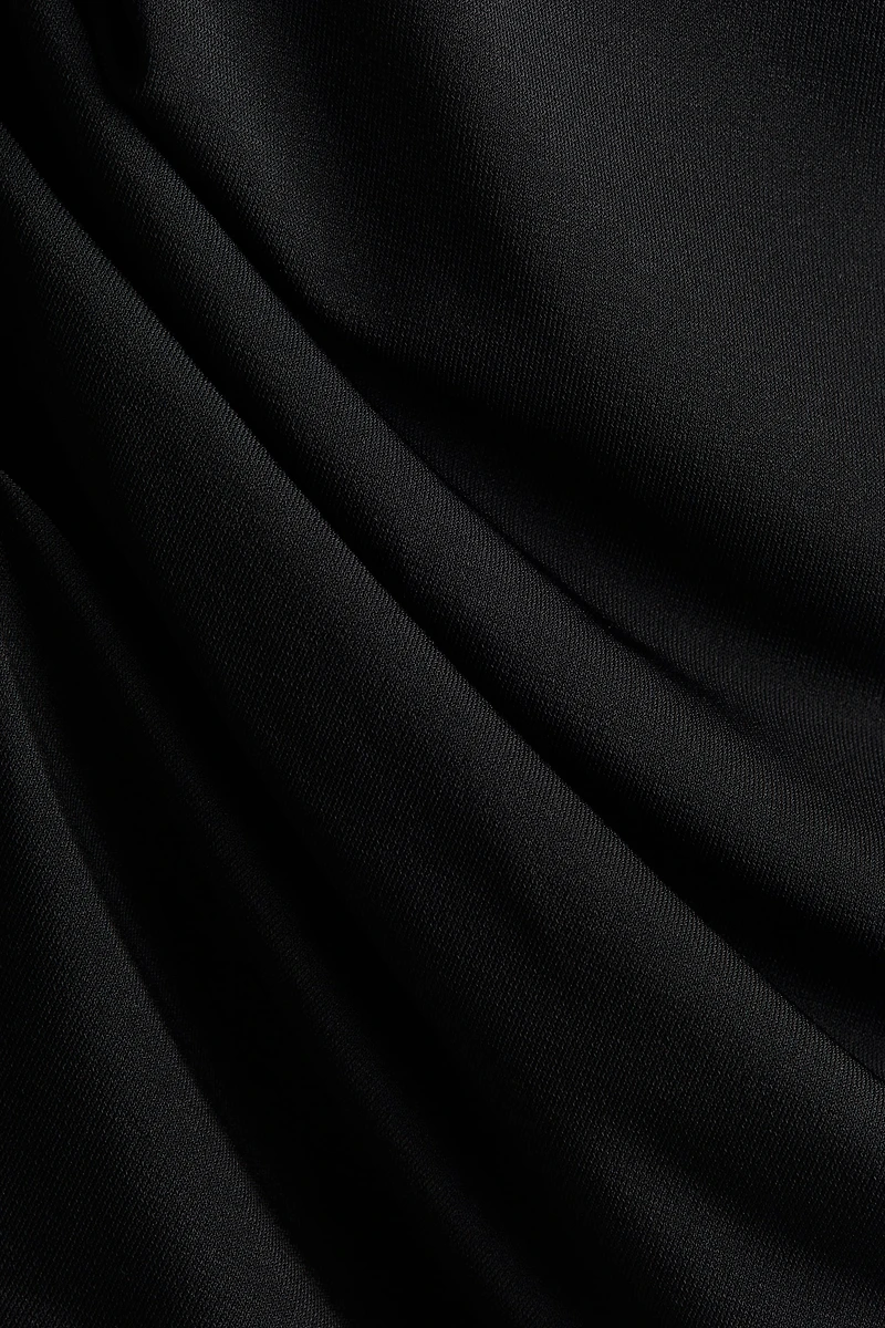 Draped Jersey Top