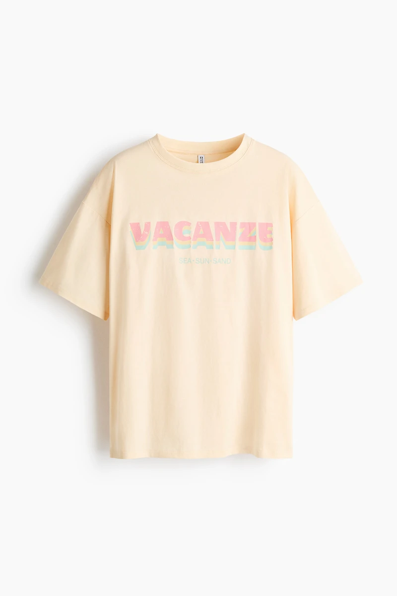 Oversized Printed T-Shirt