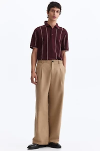 Regular-Fit Knit Polo Shirt