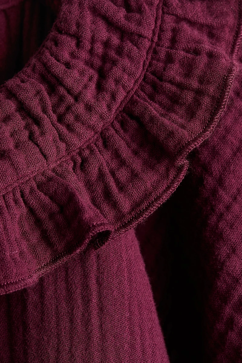 Robe en mousseline de coton