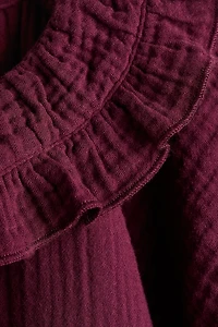 Robe en mousseline de coton