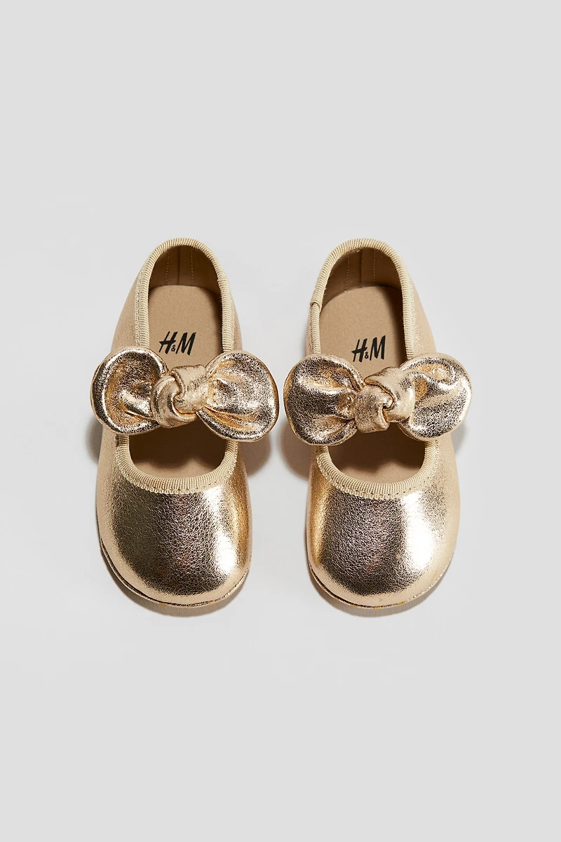 Ballerines d'intérieur à semelle souple