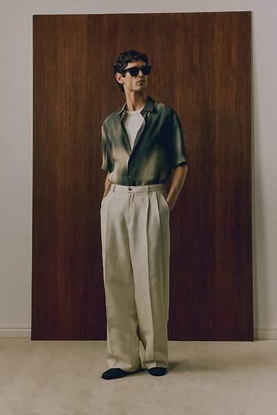 Regular-Fit Modal-Blend Resort Shirt