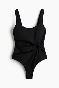 Padded-cup High Leg Swimsuit