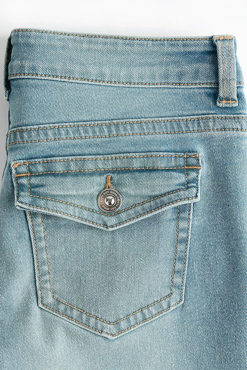 Flared Low Waist Jeans