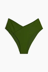 High Rise Cheeky Bikini Bottoms