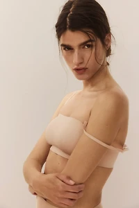 Padded Microfiber Bandeau Bra