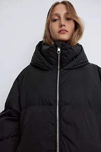 Manteau court en duvet