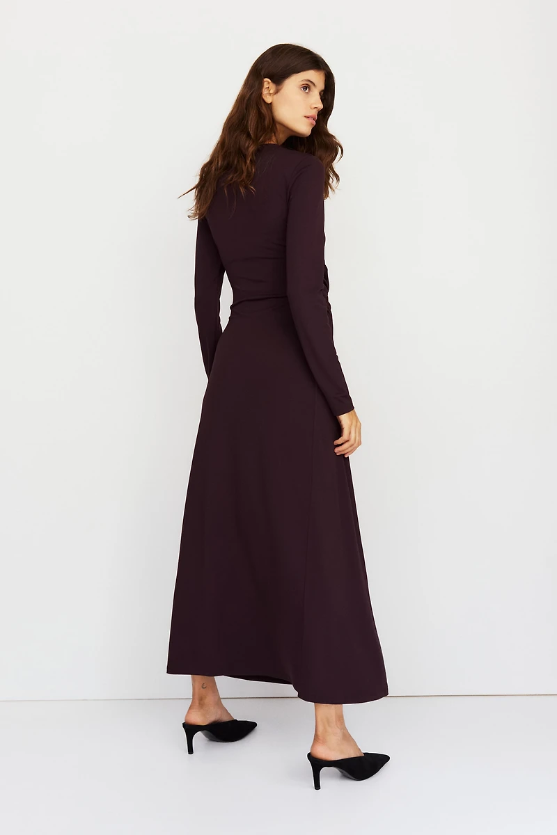 MAMA Nursing Wrap Dress