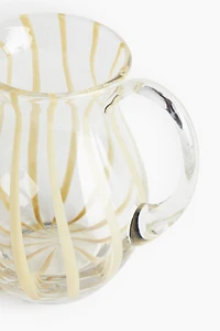 Patterned Glass Pitcher