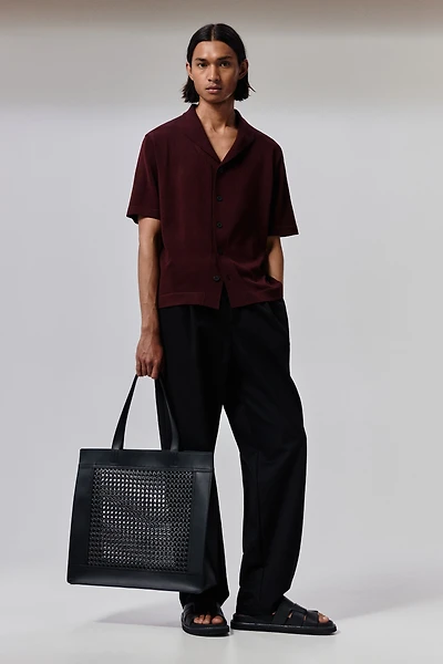 Regular-Fit Fine-Knit Shirt