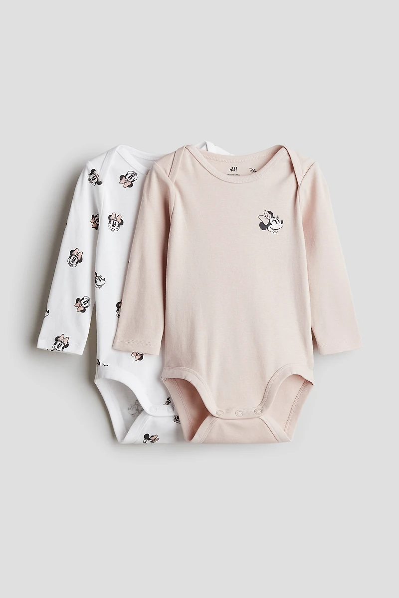 2-pack Long-sleeved Bodysuits