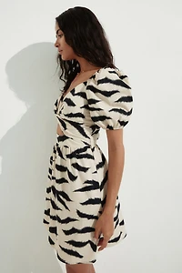 Twist-Detail Dress