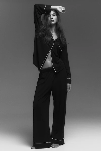 Pyjama en viscose mélangée